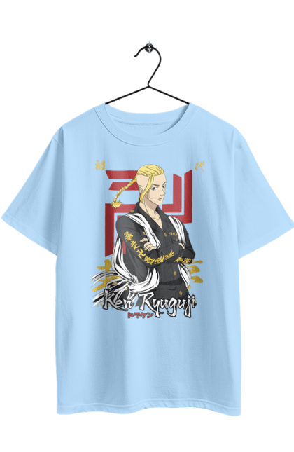 Oversized t-shirt with prints Tokyo Revengers Draken. Anime, draken, ken ryuguji, ken-chin, manga, serial, tokyo manji gang, tokyo revengers. 2070702