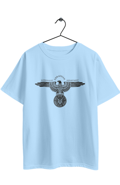 Футболка оверсайз з принтом "Орел і Герб". Герб, герб україни, орел, патріотичне, україна, українська символіка, українське. 2070702