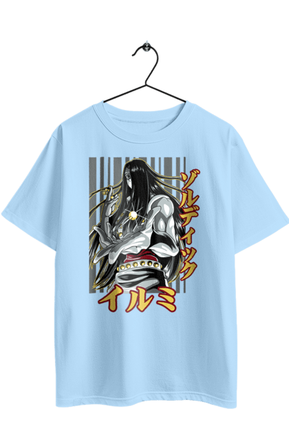 Oversized t-shirt with prints Hunter × Hunter Illumi Zoldyck. Anime, hunter, hunter × hunter, hunter hunter, illumi, illumi zoldyck, manga, zoldyck. 2070702