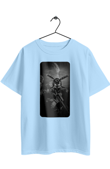 Футболка оверсайз з принтом "Слава зсу". Гвинтівка, зброя, літак, перемога, солдат, україна. 2070702