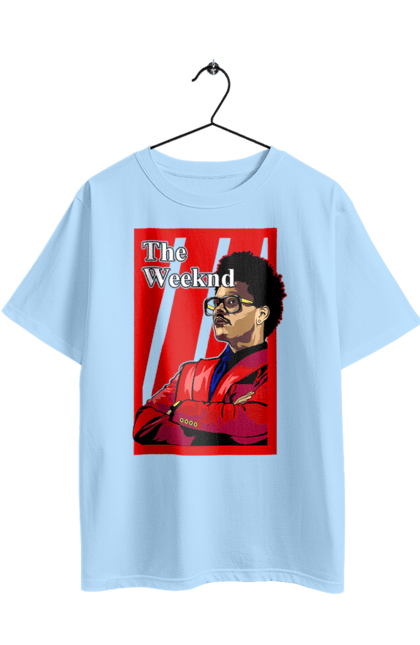 Oversized t-shirt with prints The Weeknd. Actor, producer, singer, tesfaye, weeknd. 2070702