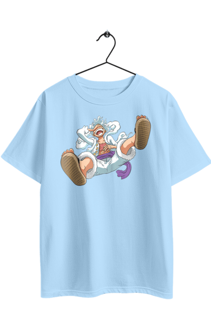 Oversized t-shirt with prints One Piece Luffy. Anime, luffy, manga, monkey de luffy, one piece, pirates. 2070702