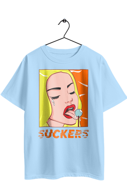 Футболка оверсайз з принтом "Чупа чупс". Гумор, мем, прикольна, сакерс, смішна, чупа чупс. 2070702