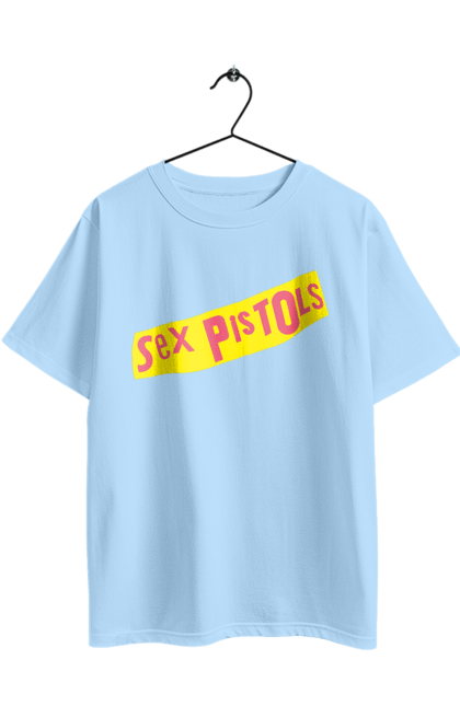 Oversized t-shirt with prints Sex Pistols. Group, music, punk, punk revolution, punk rock, rock, sex pistols. 2070702