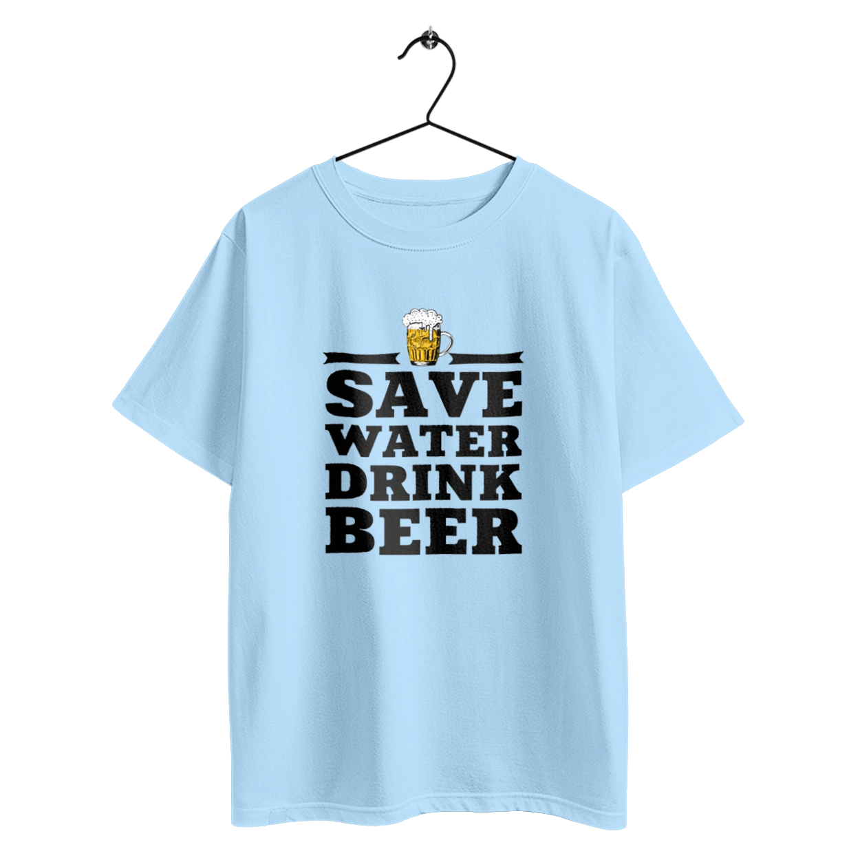 Save water, drink beer (black)