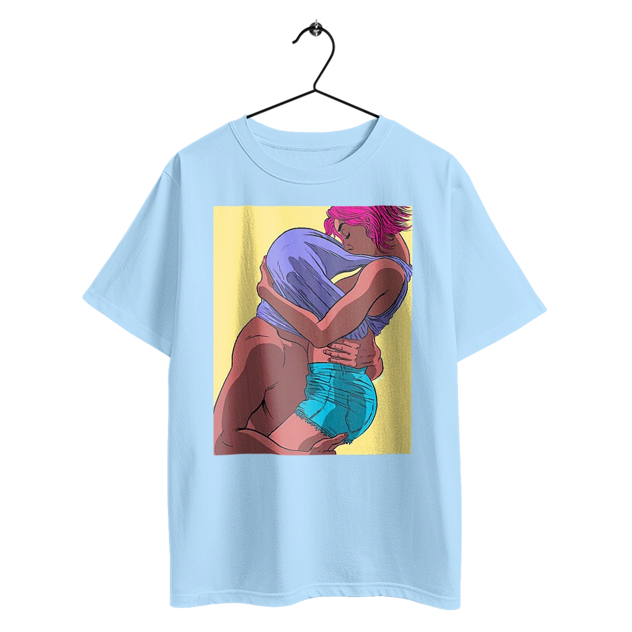 Man Under The T-Shirt In Girls