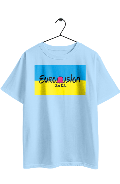 Футболка оверсайз з принтом "Євробачення за KALUSH Orchestra". Kalush orchestra, stefania, азов, врятувати азовсталь, врятувати захисників азовсталі, євробачення, звільнити, маріуполь, наші захисники, перемога, свобода. 2070702