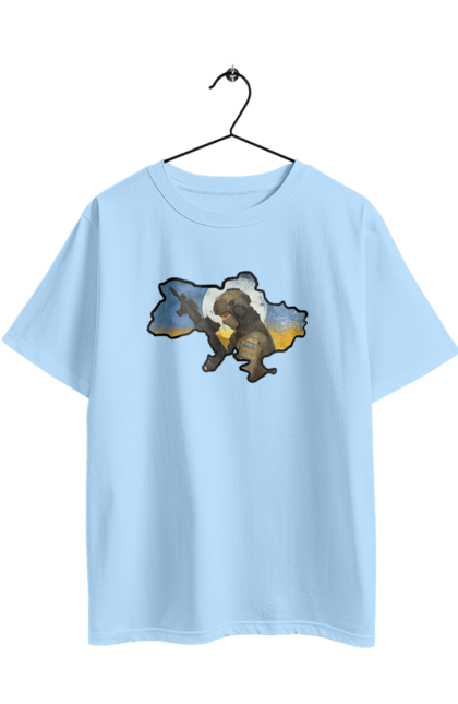 Футболка оверсайз з принтом "Слава ЗСУ". Вільна нація, воля, героям слава, мир, свобода, слава зсу, слава україні, україна, чисте небо, щасливі люди. 2070702