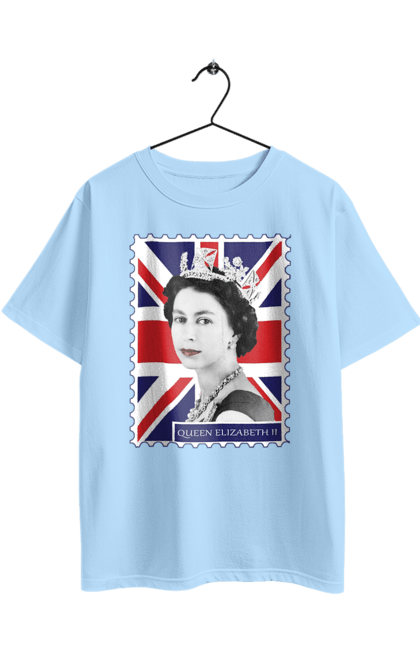 Футболка оверсайз з принтом "Королева Єлизавета II". Britain, british, england, platinum jubilee, queen, queen elizabeth, queen elizabeth ii, rip queen elizabeth, королева єлизавета. 2070702