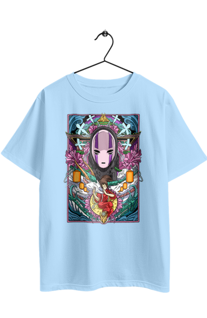 Oversized t-shirt with prints Spirited Away Kaonashi. Faceless, kaonashi, spirited away. 2070702