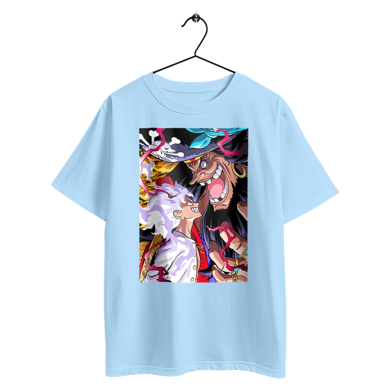 One Piece Luffy and Marshall D. Teach