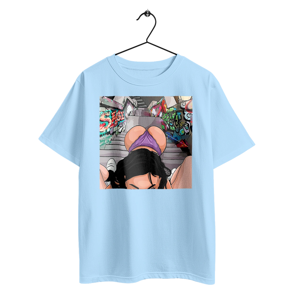 Girl On Her Knees In Front Of A Boy