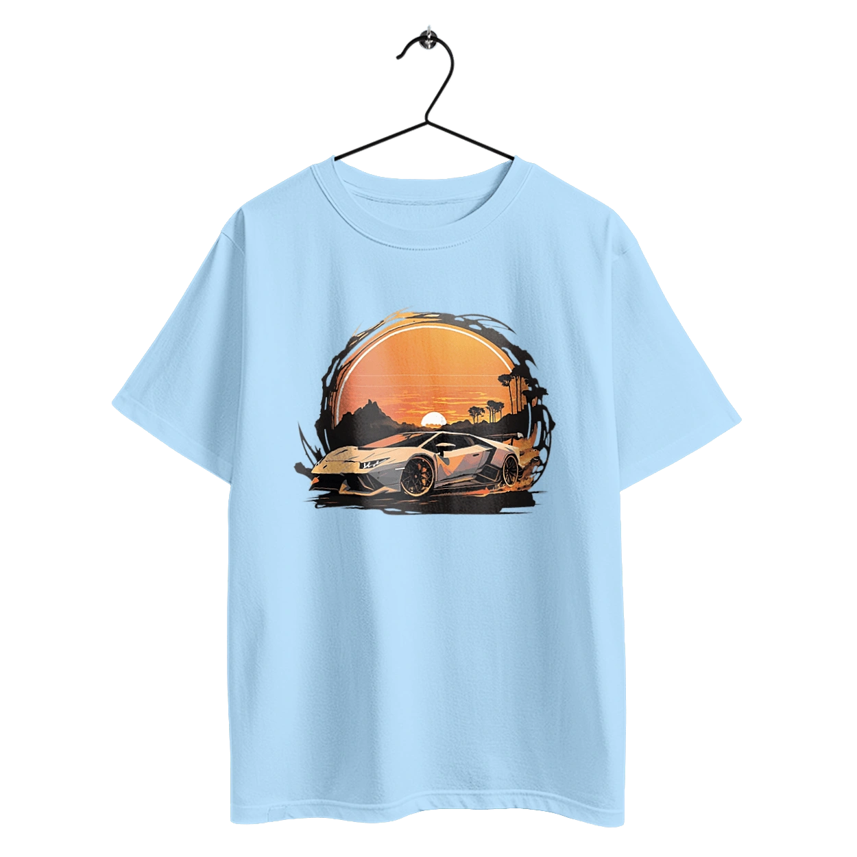 Ламборджини на закате