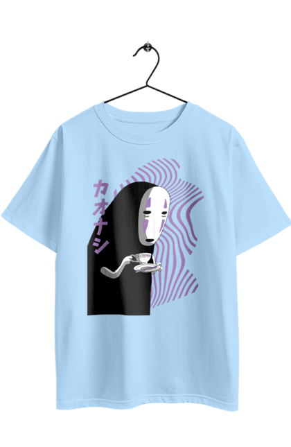 Oversized t-shirt with prints Spirited Away Kaonashi. Faceless, kaonashi, spirited away. 2070702