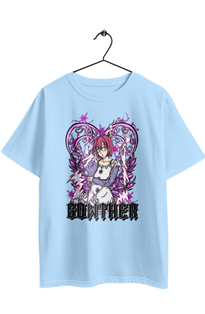 Футболка оверсайз з принтом "Сім Смертних Гріхів Гаутер". Gowther, seven deadly sins, аніме, гаутер, комедія, манга, пригоди, сім смертних гріхів, фентезі. 2070702