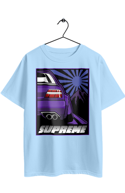 Oversized t-shirt with prints Car JDM. Automobile, car, japan, jdm, supreme. 2070702