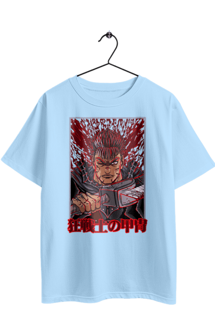 Oversized t-shirt with prints Berserk. Anime, berserk, griffith, guts, kentaro miura, manga. 2070702
