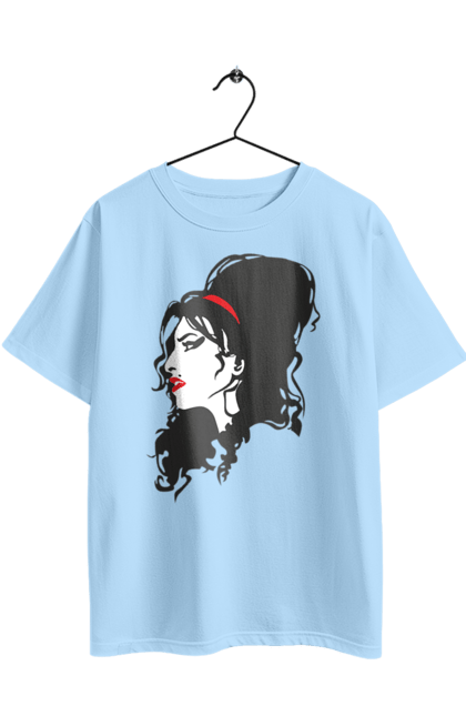 Футболка оверсайз з принтом "Емі Вайнгауз". Amy winehouse, блюз, джаз, емі вайнгауз, емі уайнхаус, композитор, музикант, соул, співачка. 2070702