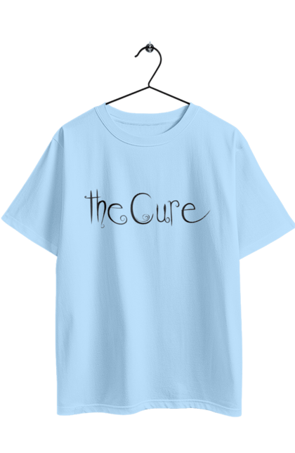 Футболка оверсайз с принтом The Cure. Cure, kiss me, альтернативный рок, готик-рок, группа, дрим-поп, музыка, новая волна, постпанк, рок. 2070702