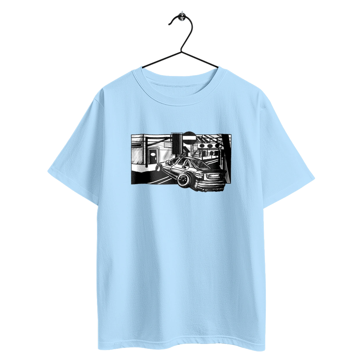 Dangerous Car on the roads of the streets