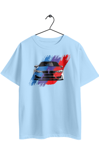 Футболка оверсайз с принтом BMW. Bmw, авто, бмв, бмв фан, фанклуб. 2070702