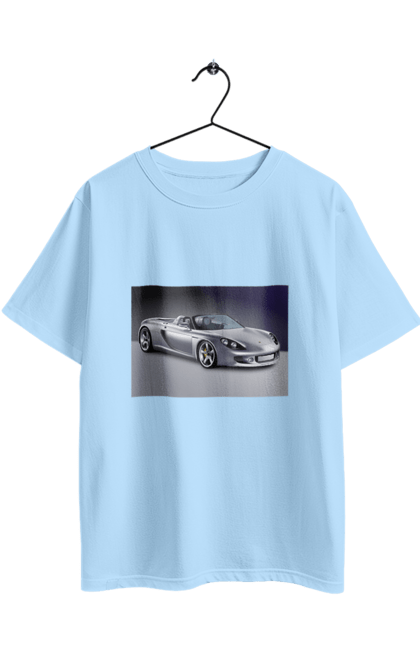 Oversized t-shirt with prints Auto.2. Auto, color image, compartment, photo, sports car. 2070702