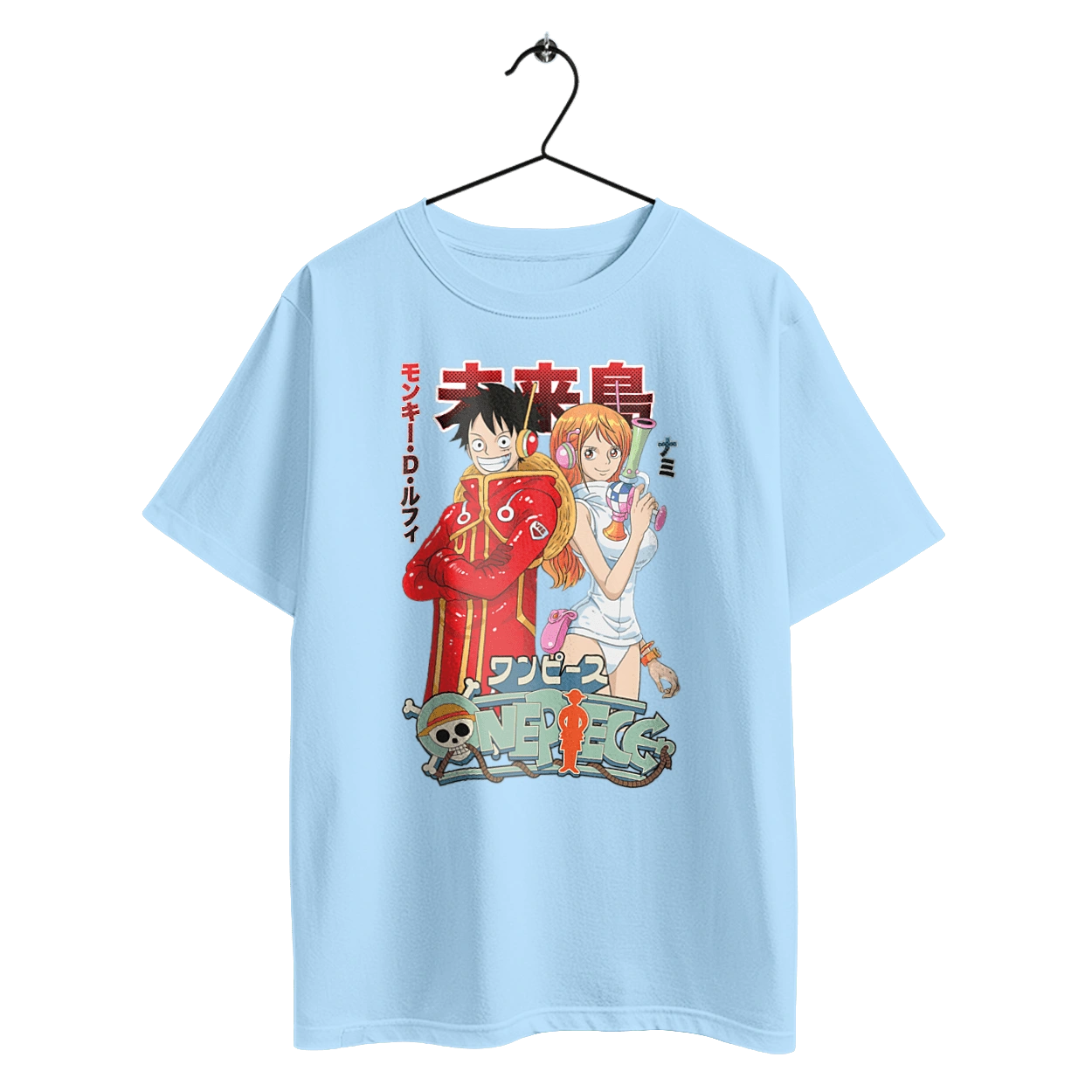 One Piece Nami and Luffy