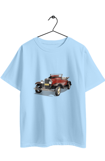 Oversized t-shirt with prints Auto.4. Auto, photo, professional photo, retro car. 2070702