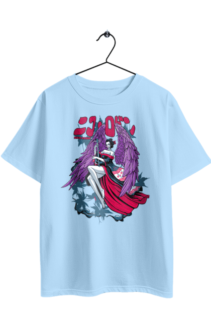 Футболка оверсайз з принтом "Ван Піс Ніко Робін". Nico robin, one piece, аніме, ван пис, ван піс, дитина диявола, манга, ніко робін, світ революції. 2070702