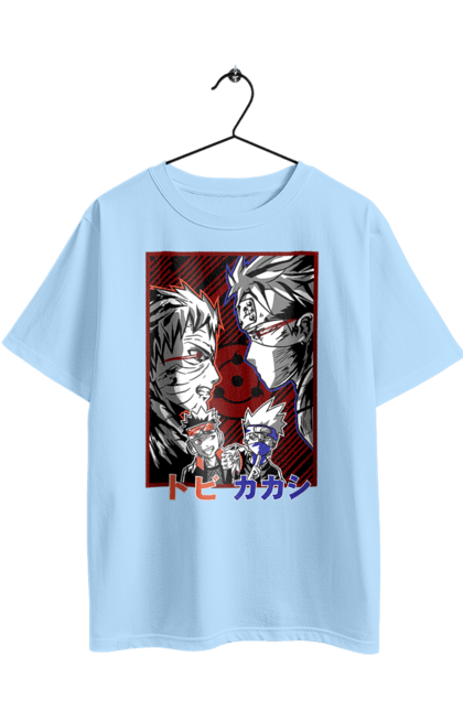 Oversized t-shirt with prints Naruto Kakashi Hatake. Anime, kakashi, manga, naruto, shinobi, shonen, team number 7. 2070702