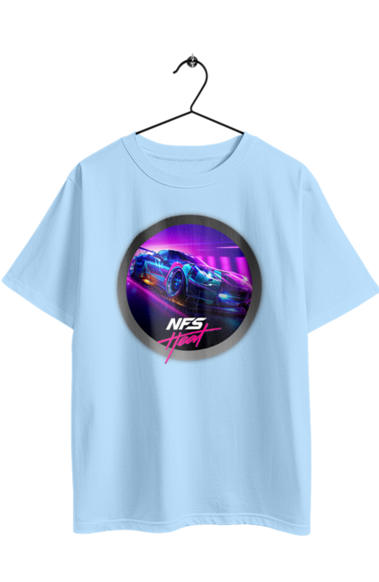 Oversized t-shirt with prints Need for speed Heat. Heat, need, need for speed, nfs, speed, unbound. 2070702