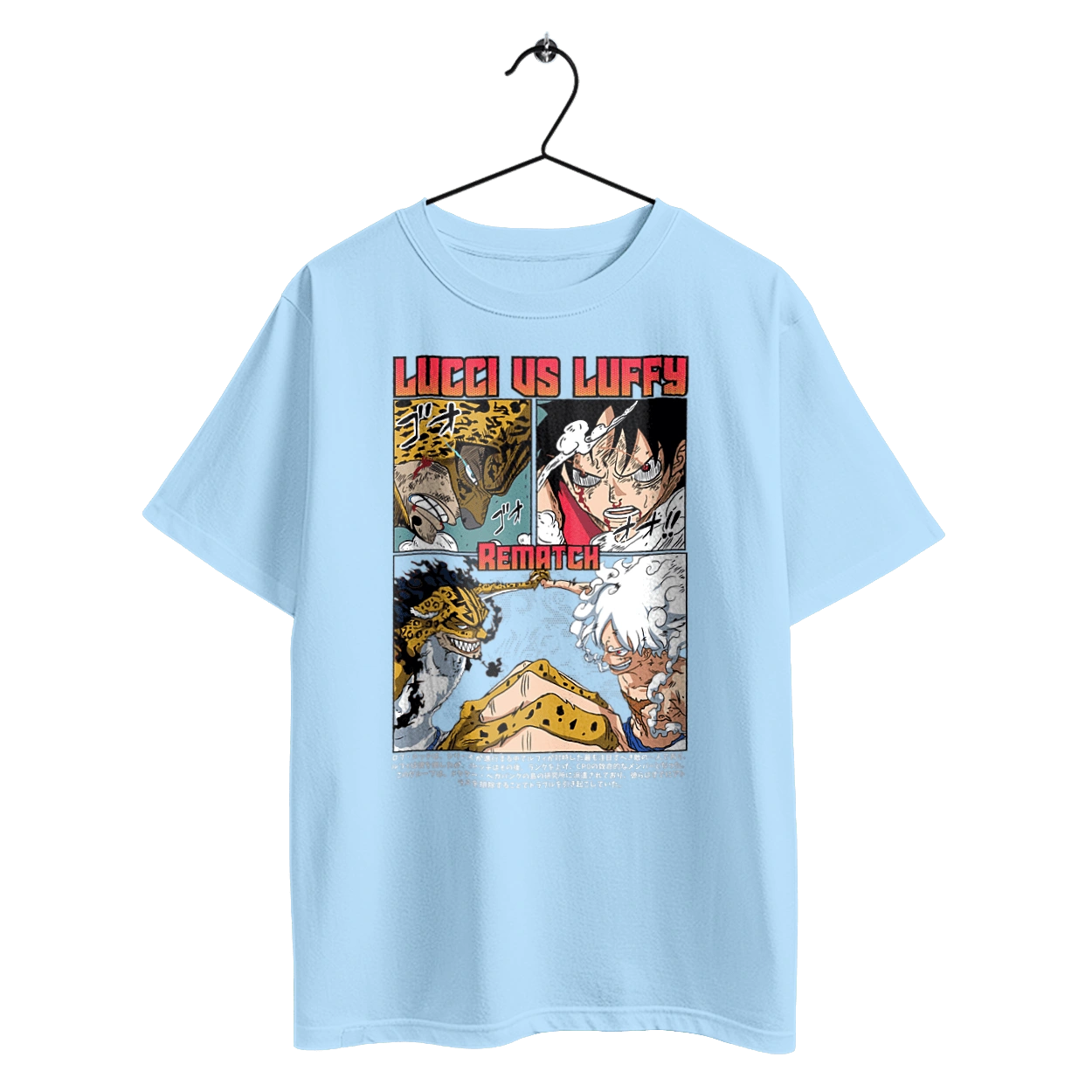 One Piece Rob Lucci and Luffy