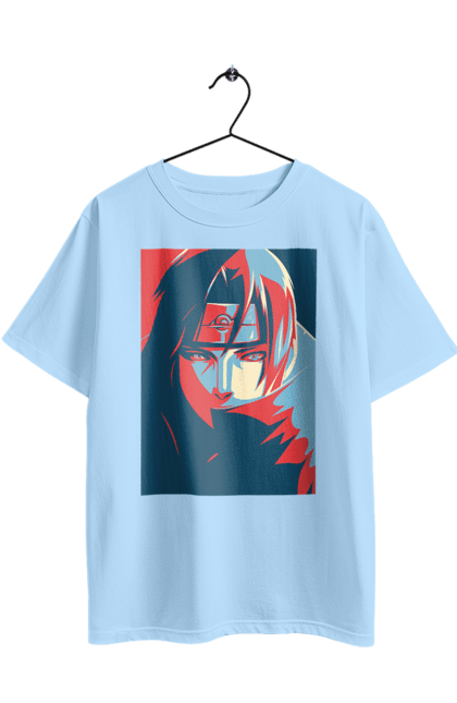 Футболка оверсайз с принтом Наруто Итачи. Itachi, itachi uchiha, naruto, аниме, итачи, манга, наруто, ниндзя, сериал, учиха. 2070702