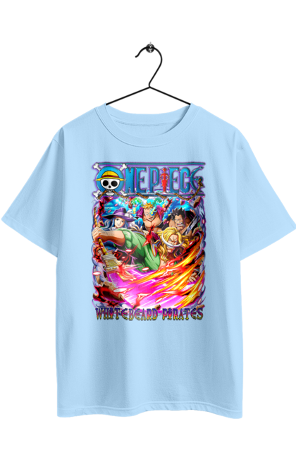 Футболка оверсайз з принтом "Ван Піс Едвард Ньюгейт". Edward newgate, one piece, whitebeard, аніме, ван пис, ван піс, едвард ньюгейт, манга. 2070702