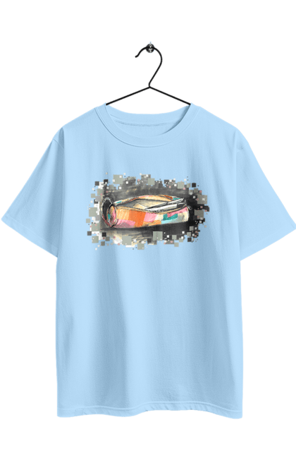 Футболка оверсайз с принтом Пенал Авторский рисунок. Канцтовары, карандаш, пенал, рисунок, рисунок от руки, ручка, школа, эксклюзив. 2070702