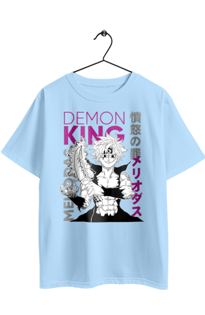 Oversized t-shirt with prints Seven Deadly Sins Meliodas. Anime, dragon sin, manga, meliodas, seven deadly sins. 2070702