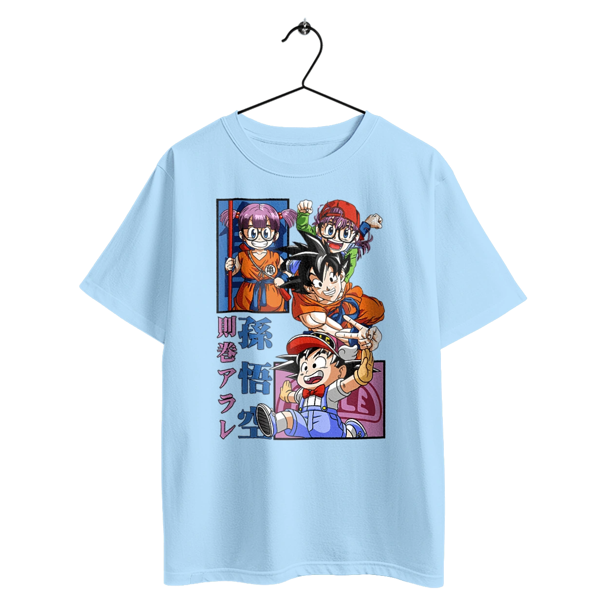 Dragon Ball Son Goku and Arale