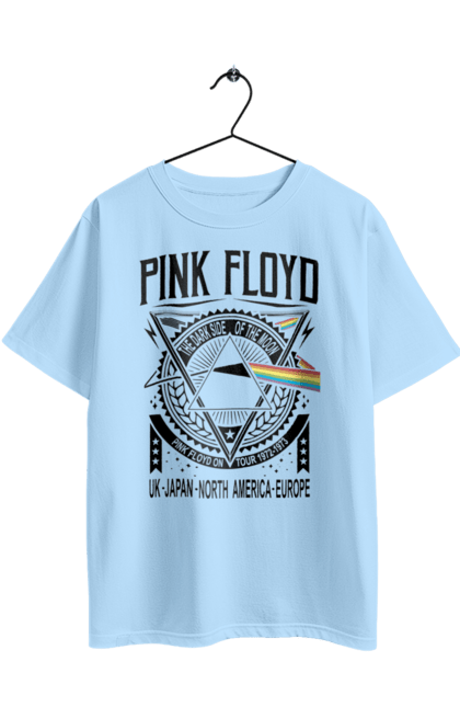 Футболка оверсайз с принтом Pink Floyd. Pink floyd, альбом, музыка, пинк флойд, рок, рок-группа. 2070702