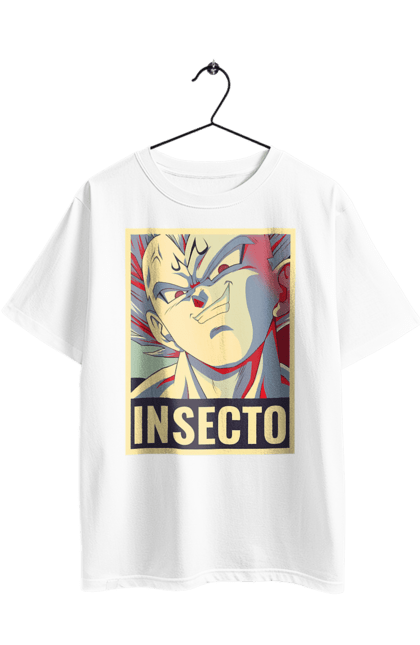 Футболка оверсайз з принтом "Перли дракона Вегета". Anime, dragon ball, goku, manga, vegeta, аніме, вегета, гоку, манга, перли дракона. 2070702