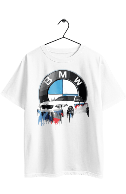 Футболка оверсайз з принтом "BMW". Bmw, авто, бмв, бмв фан, фанклуб. 2070702