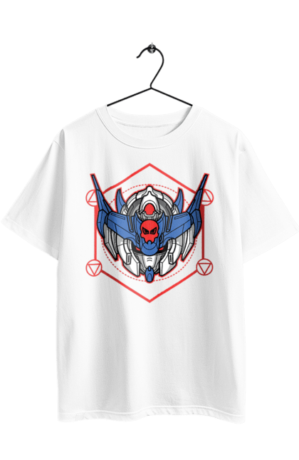 Футболка оверсайз з принтом "Голова робота вбивці". Killer, killer robot, robot, вбивця, голова, кіборг, робот, техніка. 2070702