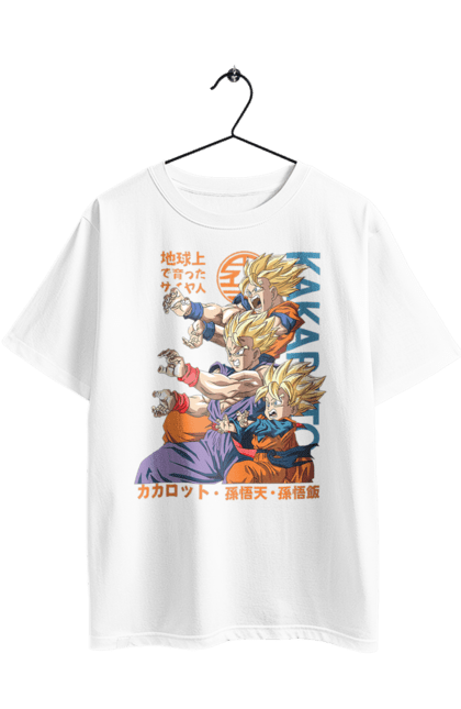 Футболка оверсайз з принтом "Перли дракона". Anime, dragon ball, goku, manga, vegeta, аніме, вегета, гоку, манга, перли дракона. 2070702