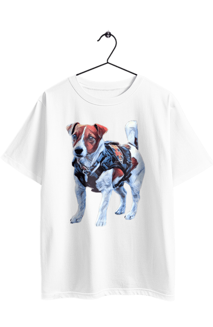 Футболка оверсайз з принтом "Пес Патрон". Зсу, патрон, пес, пес патрон, україна. 2070702