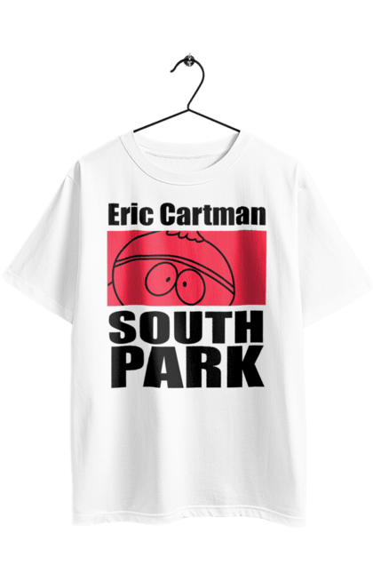 Oversized t-shirt with prints South Park Cartman. Cartman, cartoon series, eric cartman, south park. 2070702