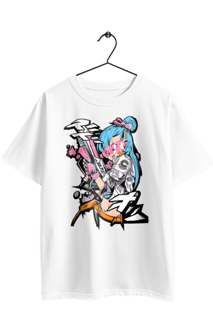 Футболка оверсайз з принтом "Перли дракона Булма". Anime, bulma, dragon ball, goku, manga, аніме, булма, гоку, манга, перли дракона. 2070702