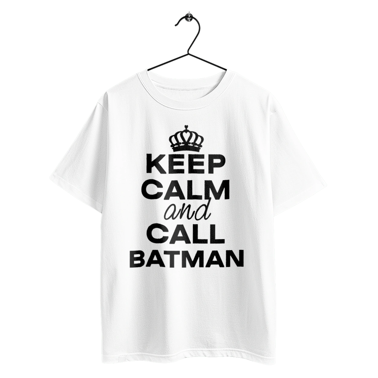 Keep Calm and Call Batman black