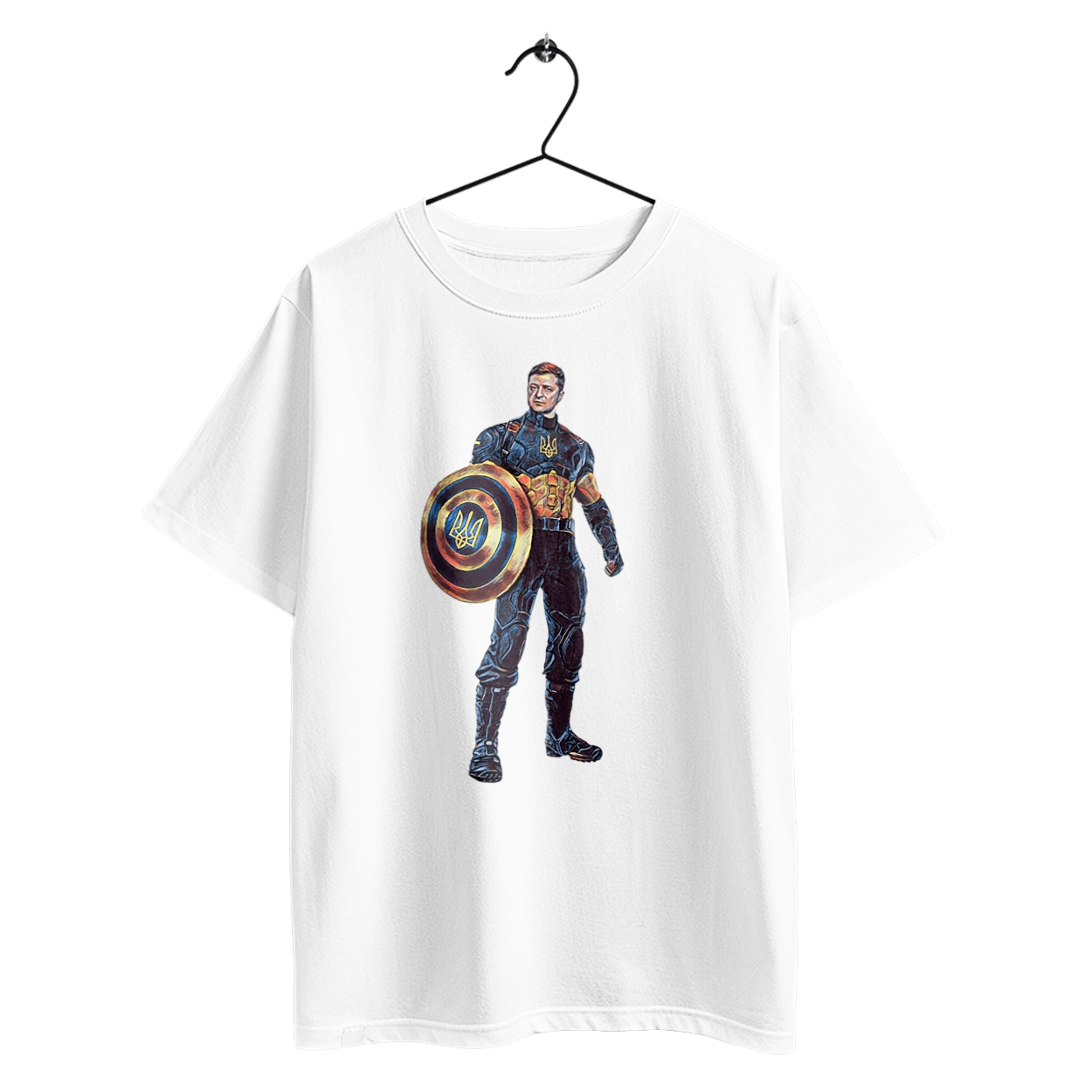 Captain Ukraine Zelensky art