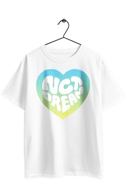 Футболка оверсайз з принтом "NCT Dream". K pop, nct, nct dream, sm entertainment, група, к-поп, музика, музичний гурт. 2070702