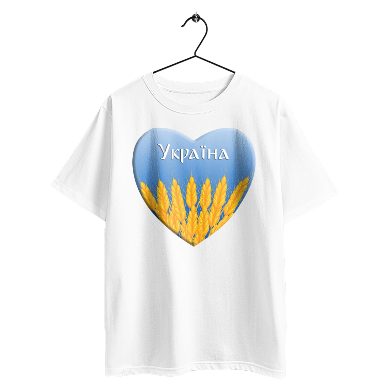 Серце з колосками Україна