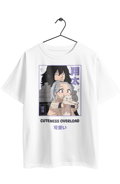 Футболка оверсайз з принтом "Моя академія героїв Айзава". Aizawa, my hero academia, shota aizawa, айзава, академія юей, аніме, манга, мга, моя геройська академія. 2070702